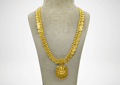 Long Necklace Gold Design, Akshara Jewellers, Sydney Akshara Jewellers